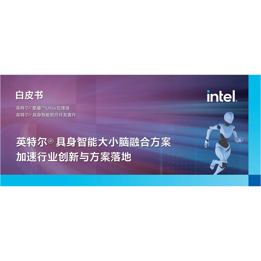 英特尔® 具身智能大小脑融合方案，加速行业创新与方案落地