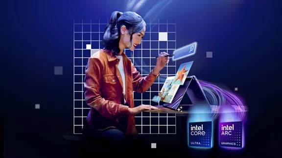 使用二合一设备的创作者