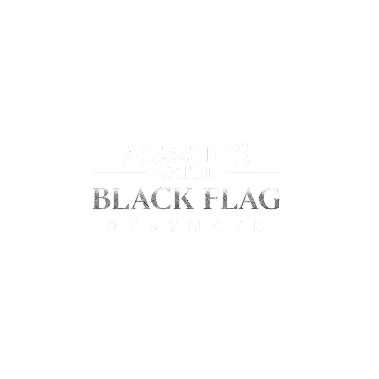 Logotipo do Assassin's Creed Black Flag Resynced