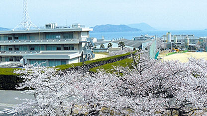Exterior view of Kagawa National College of Technology