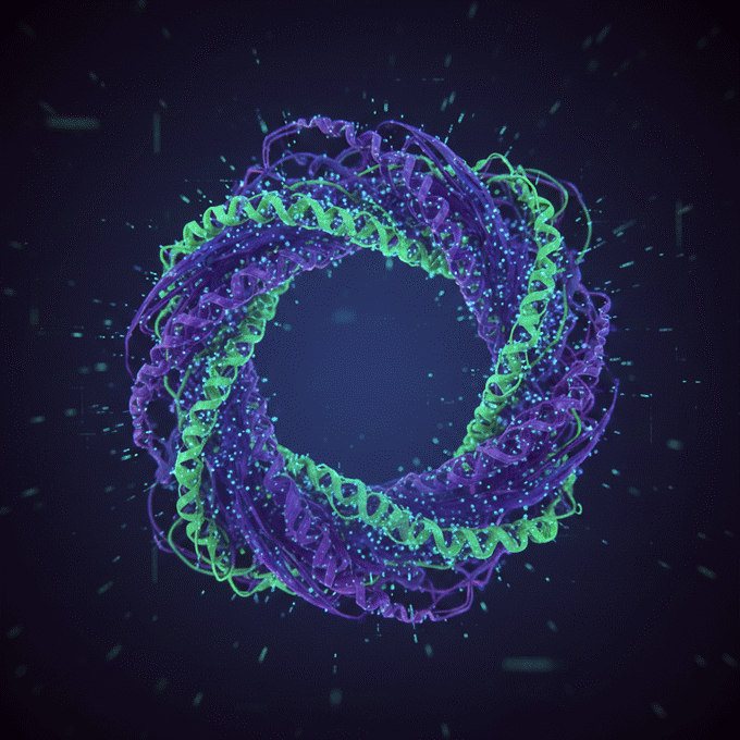 Protein structure visualization