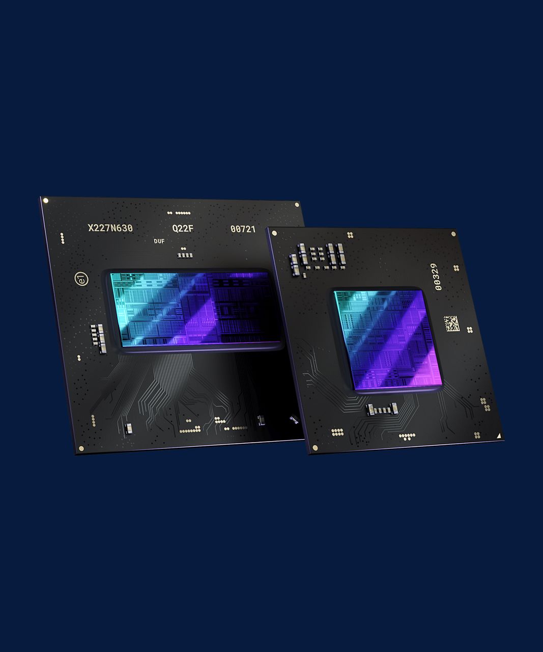 レイ・トレーシングの可視化機能を備えた2つのインテル GPU コイン