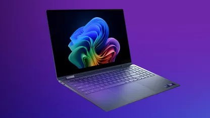 Nền màu tím với máy tính xách tay