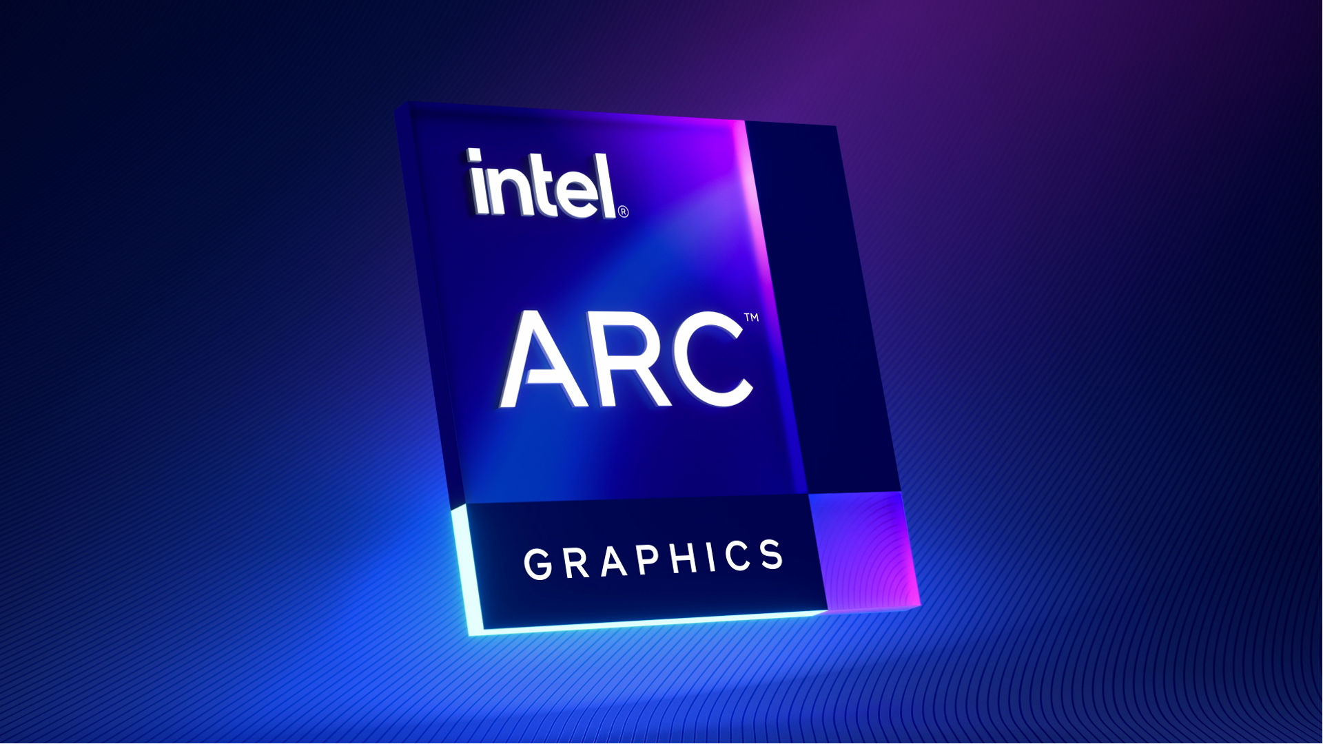 Intel Arc graphics badge