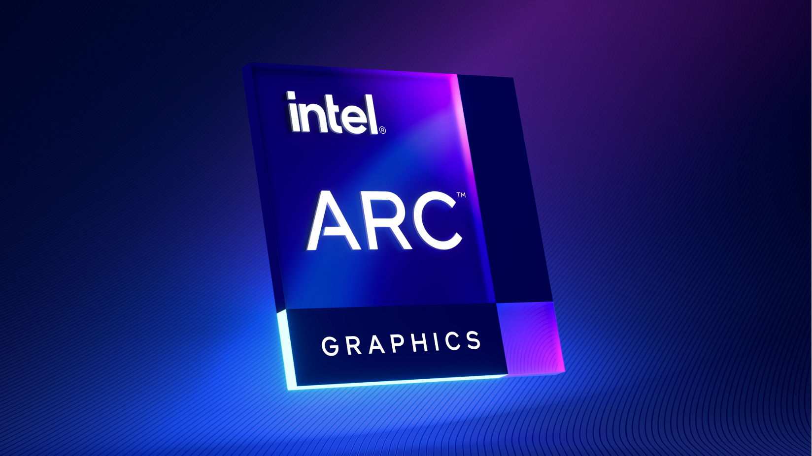 Intel Arc graphics badge