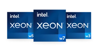 Huy hiệu dòng bộ xử lý Intel® Xeon® W