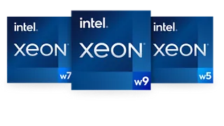 Huy hiệu dòng bộ xử lý Intel® Xeon® W