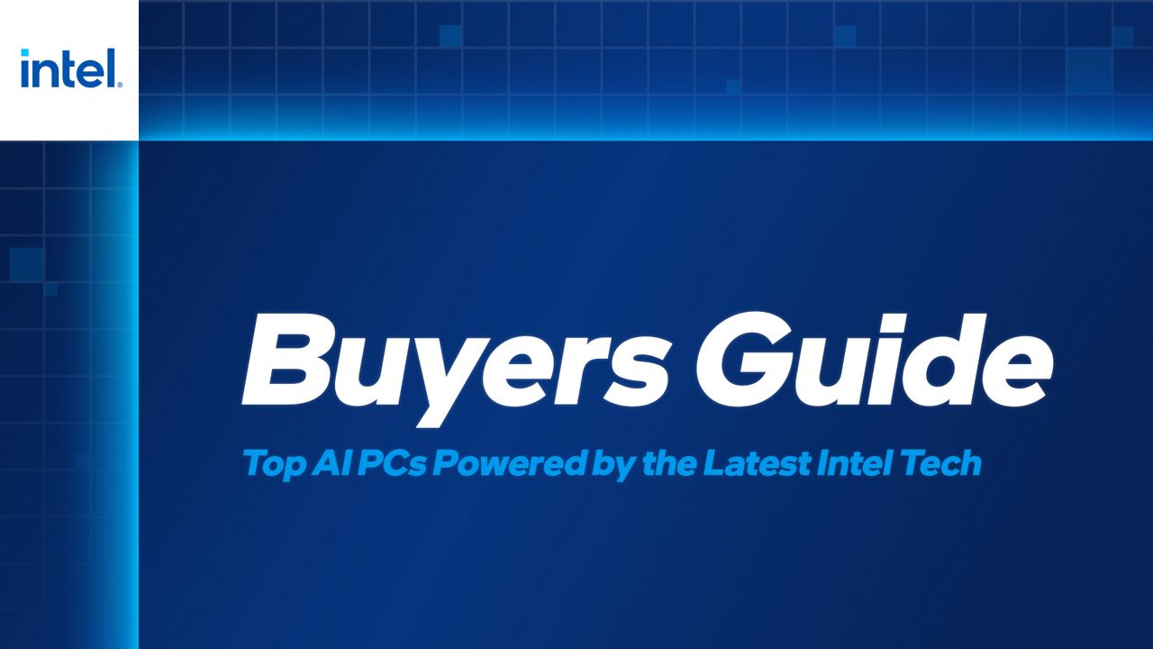 Selección de PCs con IA con tecnología Intel.