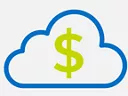Cloud with dollar sign