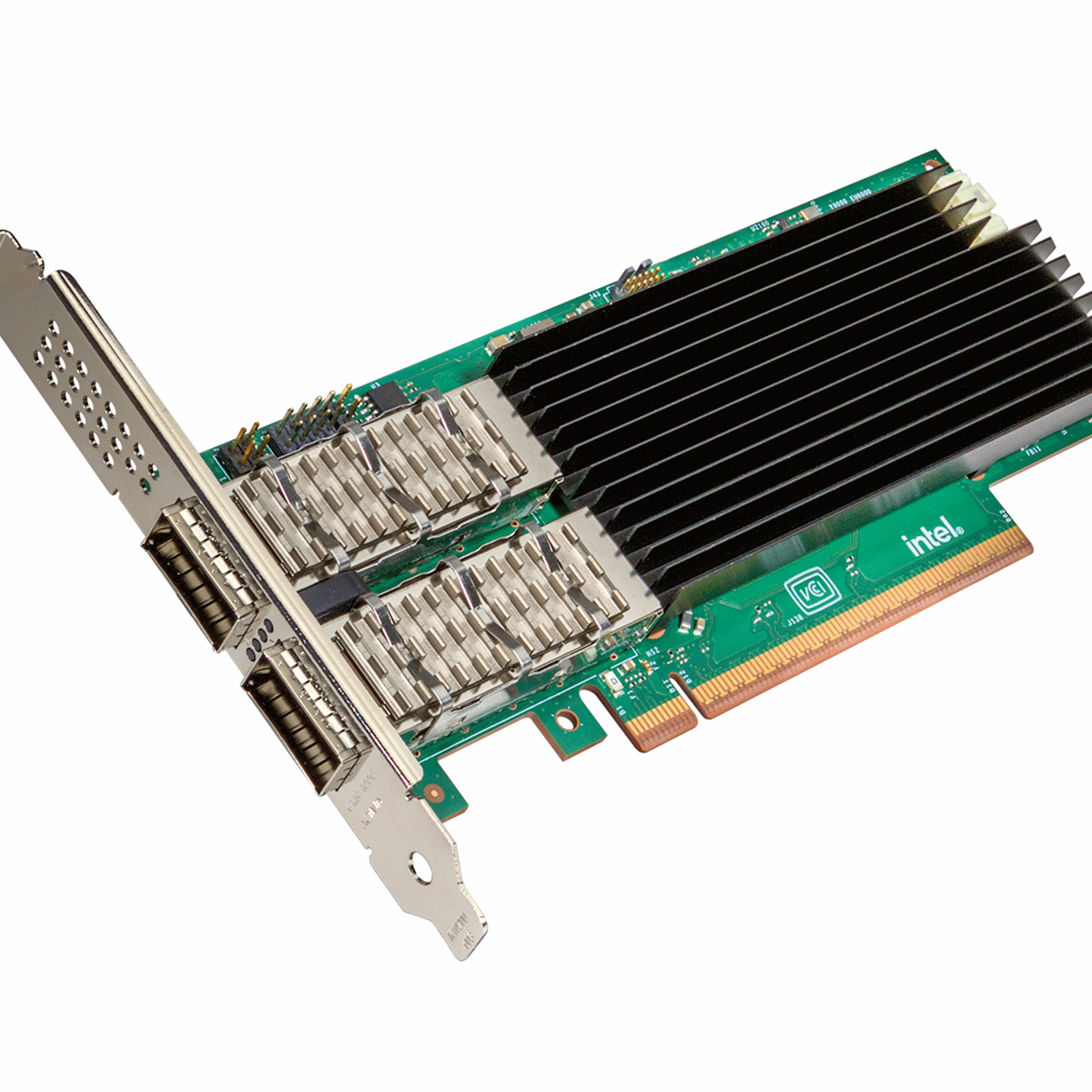 An Intel E835 Network Adapter (credit: Intel Corporation).