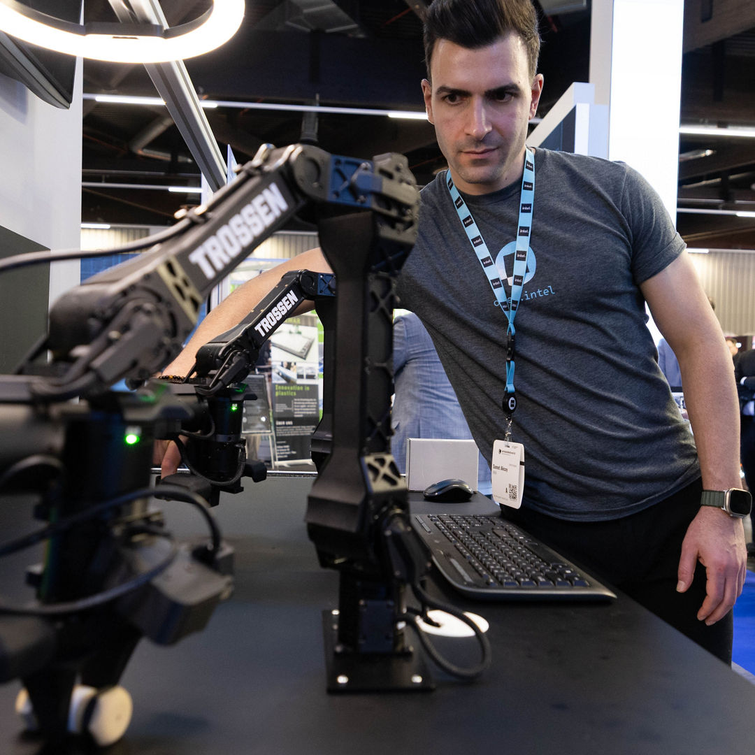 Intel shows off robotics at events