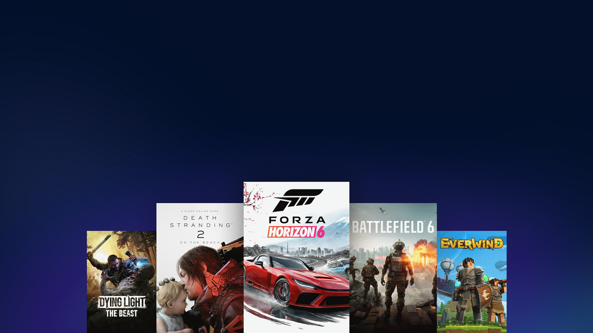 Bilder von Videospieltiteln wie LEGO Batman und Battlefield&nbsp;6