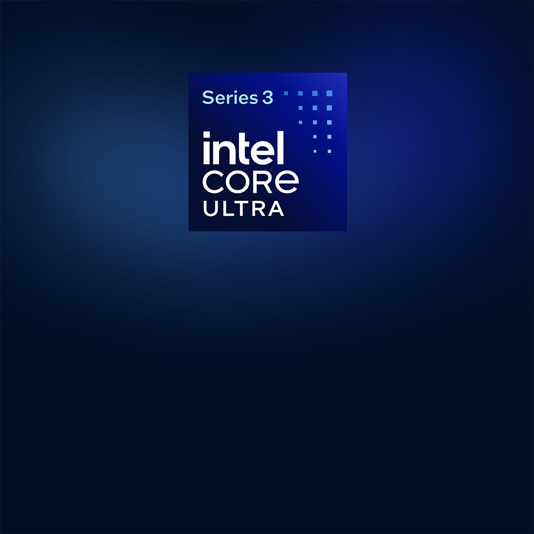product badge for Intel Core Ultra Series 3 processors