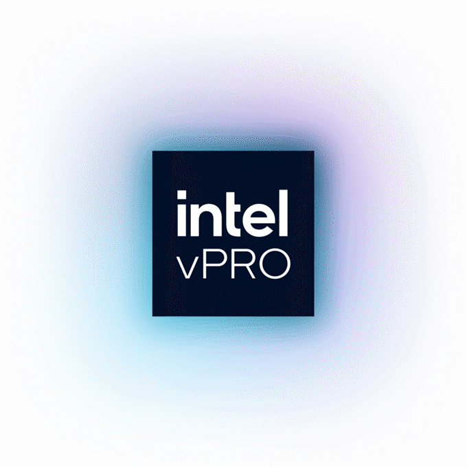 Intel vPro logo.