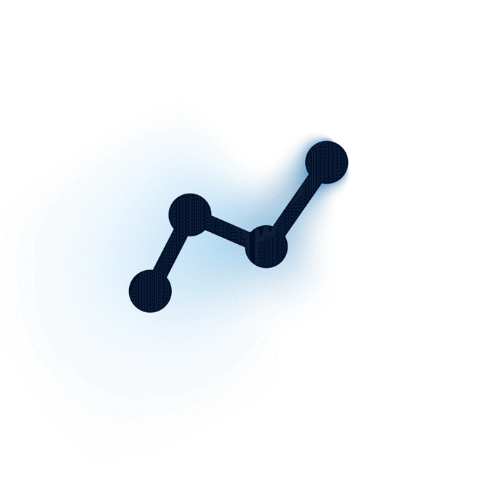 Connectivity symbol on glowing background