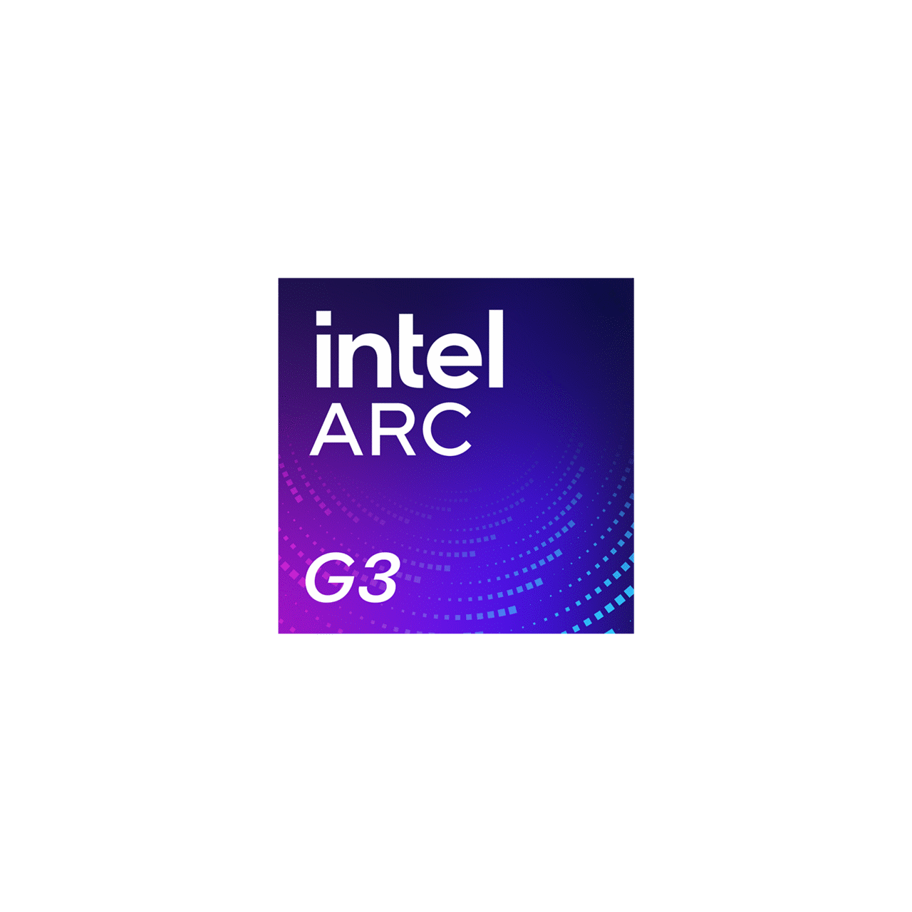 Intel Arc G3 Badge