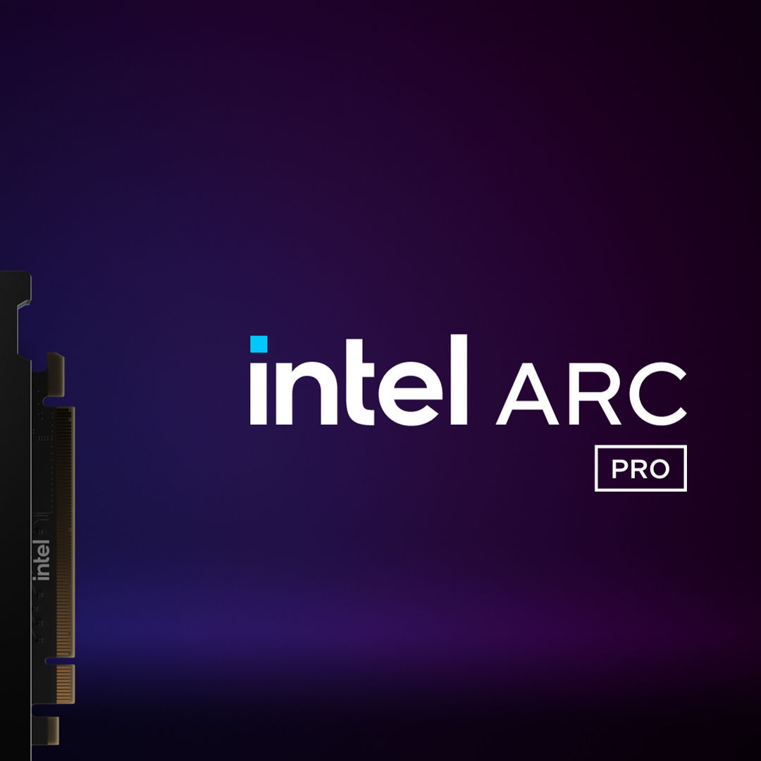 On May 19, 2025, in advance of Computex, Intel launches Arc Pro B60 and B50 graphics processing units for workstations and AI inference, expanding the Arc Pro family with larger memory configurations and expanded software support. During the May 20-23 event in Taipei, Taiwan, Intel marks 40 years of collaboration with local ecosystem partners and expands its GPU lineup, AI accelerator capabilities and AI assistant availability. (Credit: Intel Corporation)