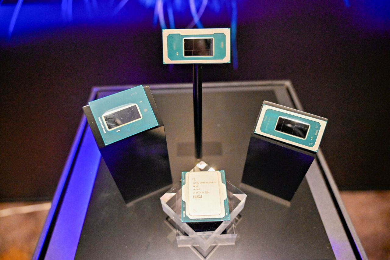 At Computex 2025 in Taipei, Taiwan, Intel showcases a sneak peek