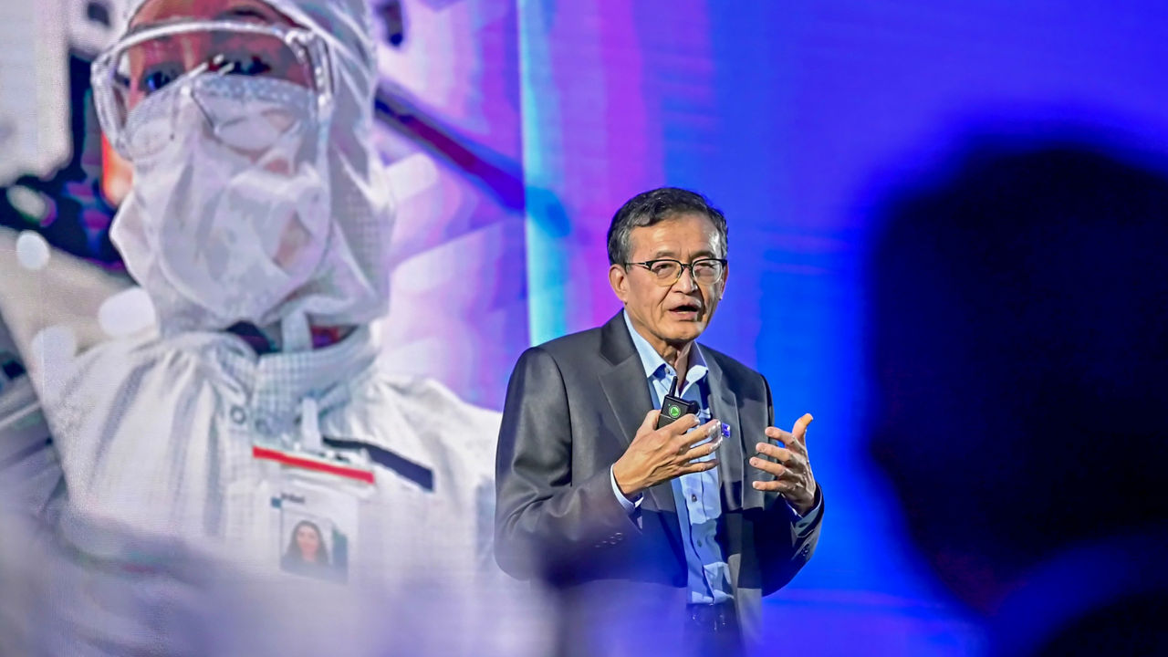 Intel CEO Lip-Bu Tan speaks Monday, May 19, 2025, at the Intel 40th anniversary event before the opening of Computex in Taipei, Taiwan. Tan joined key Intel partners to celebrate the 40th anniversary of Intel in Taiwan – marking decades of collaboration, innovation and shared success around the x86 architecture with one of the world’s most dynamic technology ecosystems. (Credit: Intel Corporation)