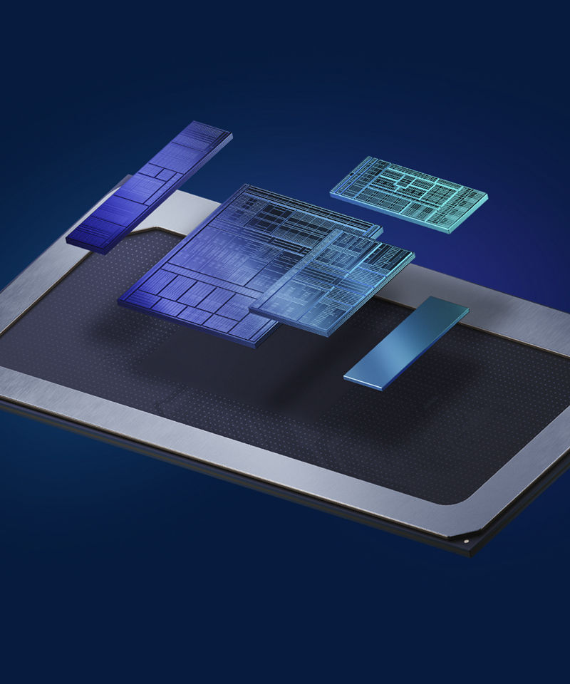Sơ đồ tách rời của các thành phần GPU và NPU