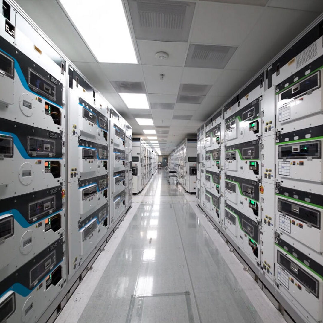 A photo shows Intel high-density modular test singulated die sor