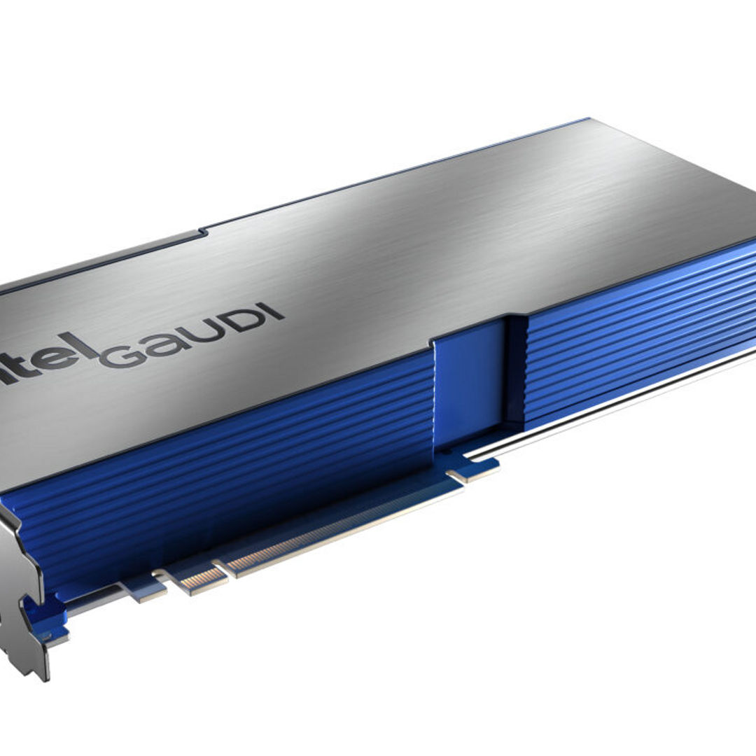 Because of its scalable configurations, Intel Gaudi 3 PCIe cards