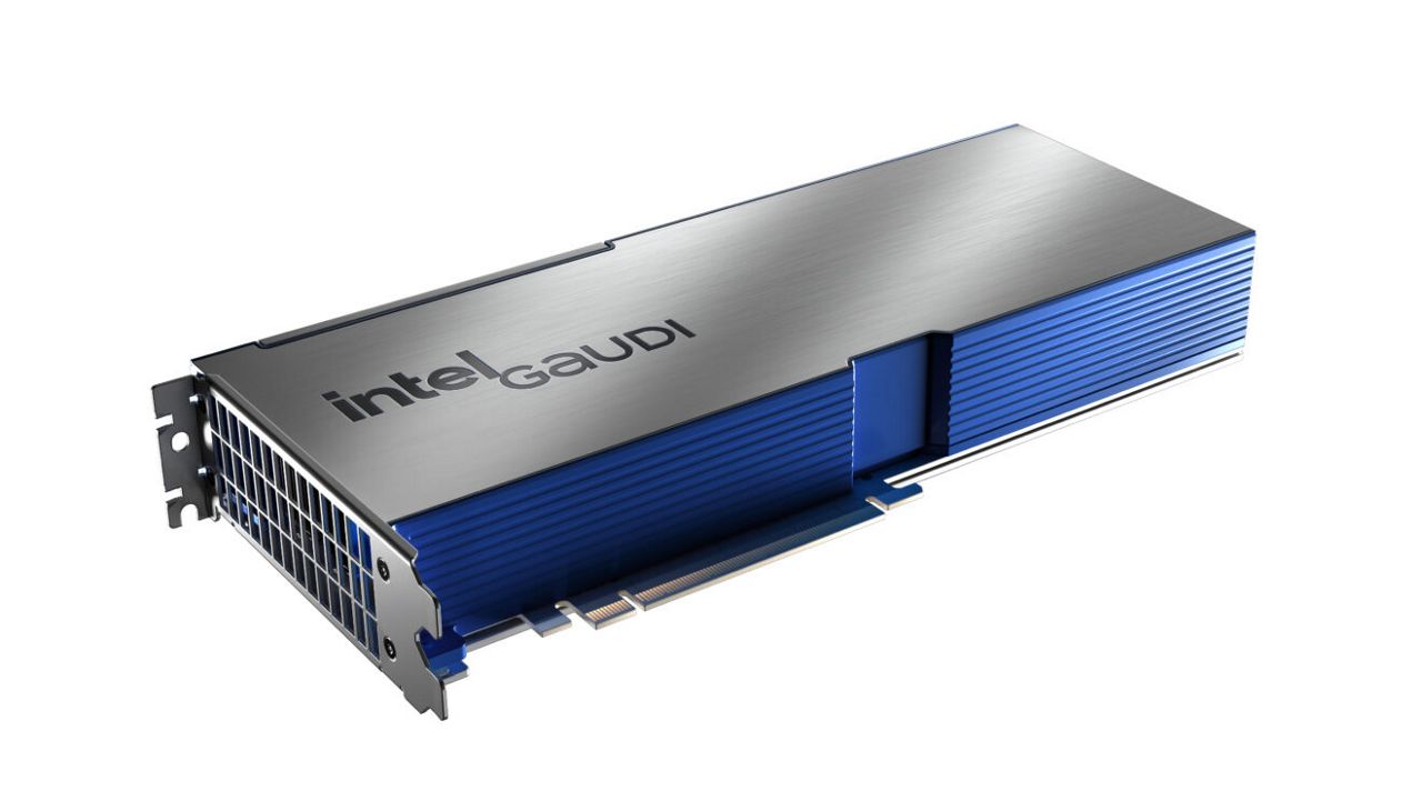 Because of its scalable configurations, Intel Gaudi 3 PCIe cards