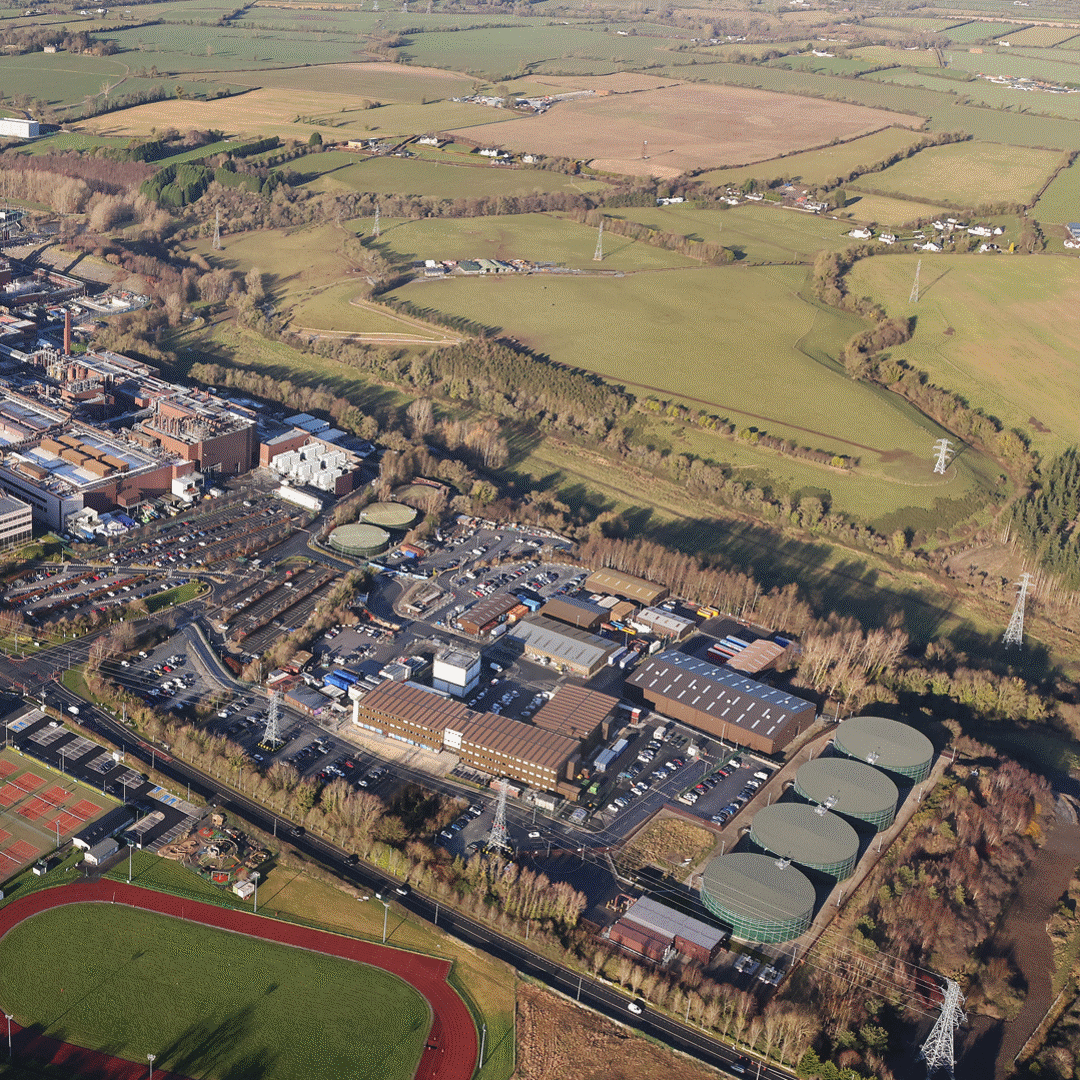 Ireland Campus Aerial View