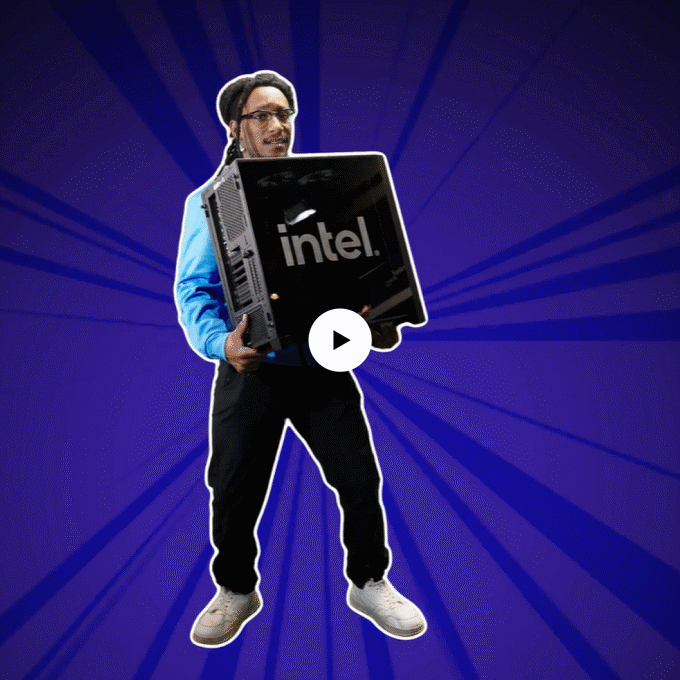 Intel Rangers game art for Intel Gamer Days.