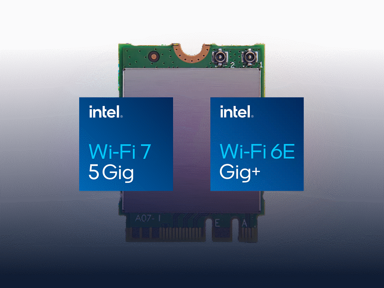 Intel® Wi-Fi 7 and Wi-Fi 6E wireless adapter module