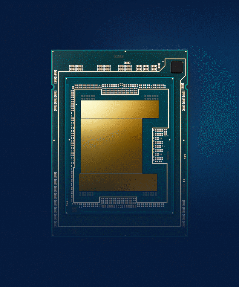 Chip with high core density design