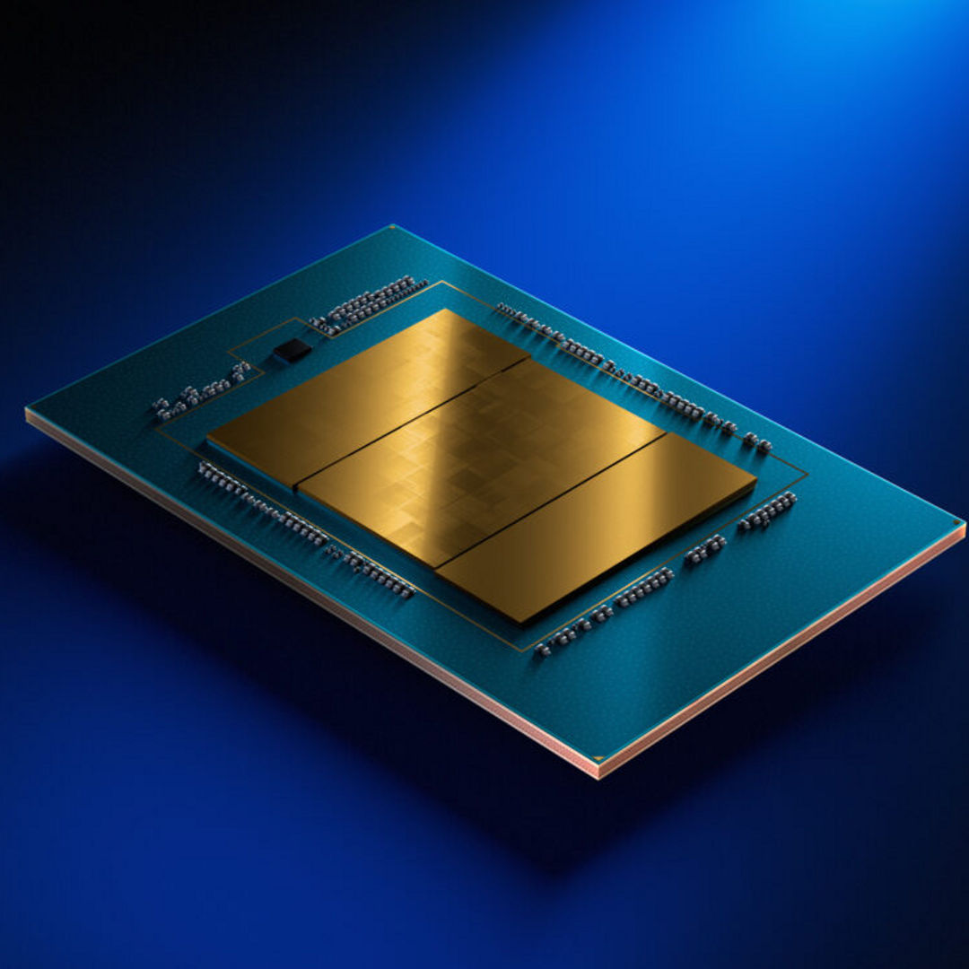 Intel Xeon 6 processors deliver exceptional performance for the widest range of workloads and are engineered for efficiency and low total cost of ownership. On Feb. 24, 2025, Intel launched the Intel Xeon 6 SoCs with P-cores – more power-efficient, edge servers with Intel vRAN Boost and media acceleration, and networking built in. A photo shows the Intel Xeon 6 SoC with its heat lid removed. (Credit: Intel Corporation)