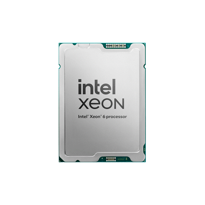 Xeon® 6 processor with connecters at top and bottom