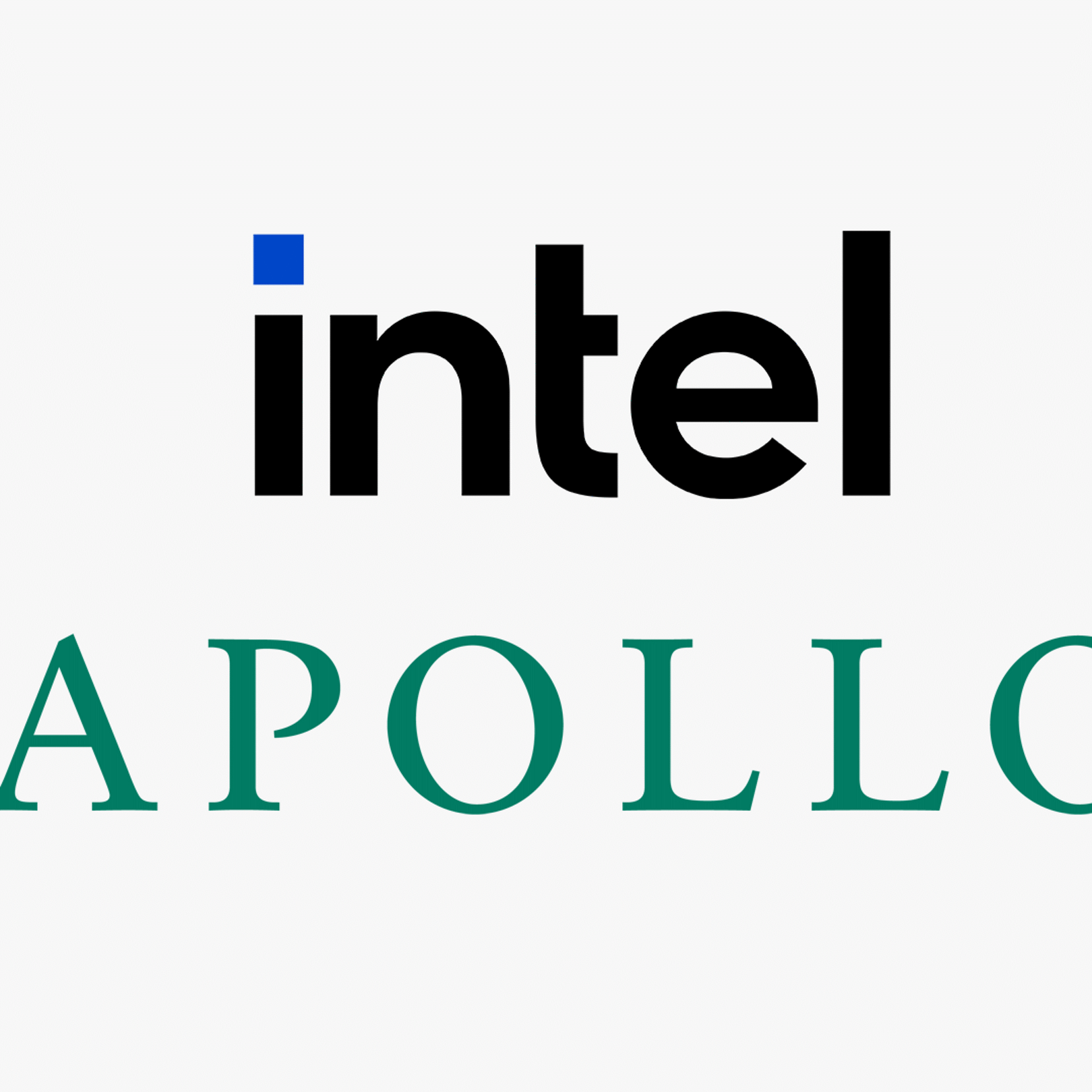 Intel and Apollo logos