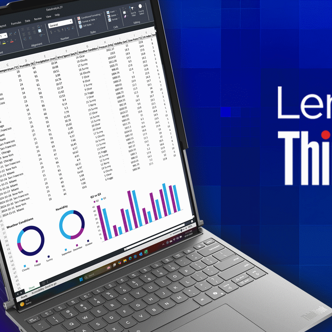 Lenovo Gen 6 Rollable AI Laptop Splash