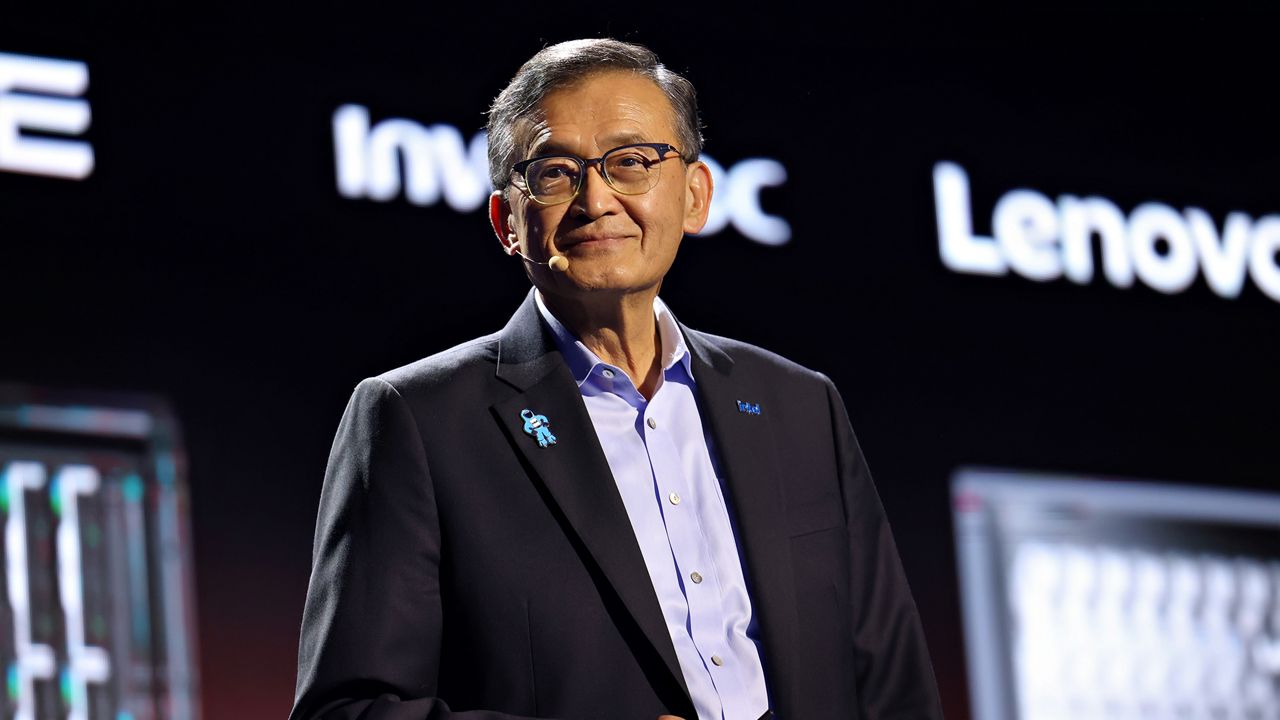 Intel CEO Lip-Bu Tan delivers the Intel keynote at Computex 2026 in Taipei, Taiwan (Photo credit: Intel Corporation).