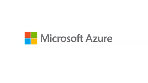 โลโก้ Microsoft azure