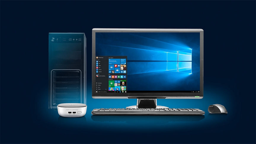 PC industriel Mini PC de bureau sans ventilateur Core i7 64 Go de RAM Mini  PC Windows 11/Linux, Mini PC industriel 1 To SSD, 4K HD DP EDP trois