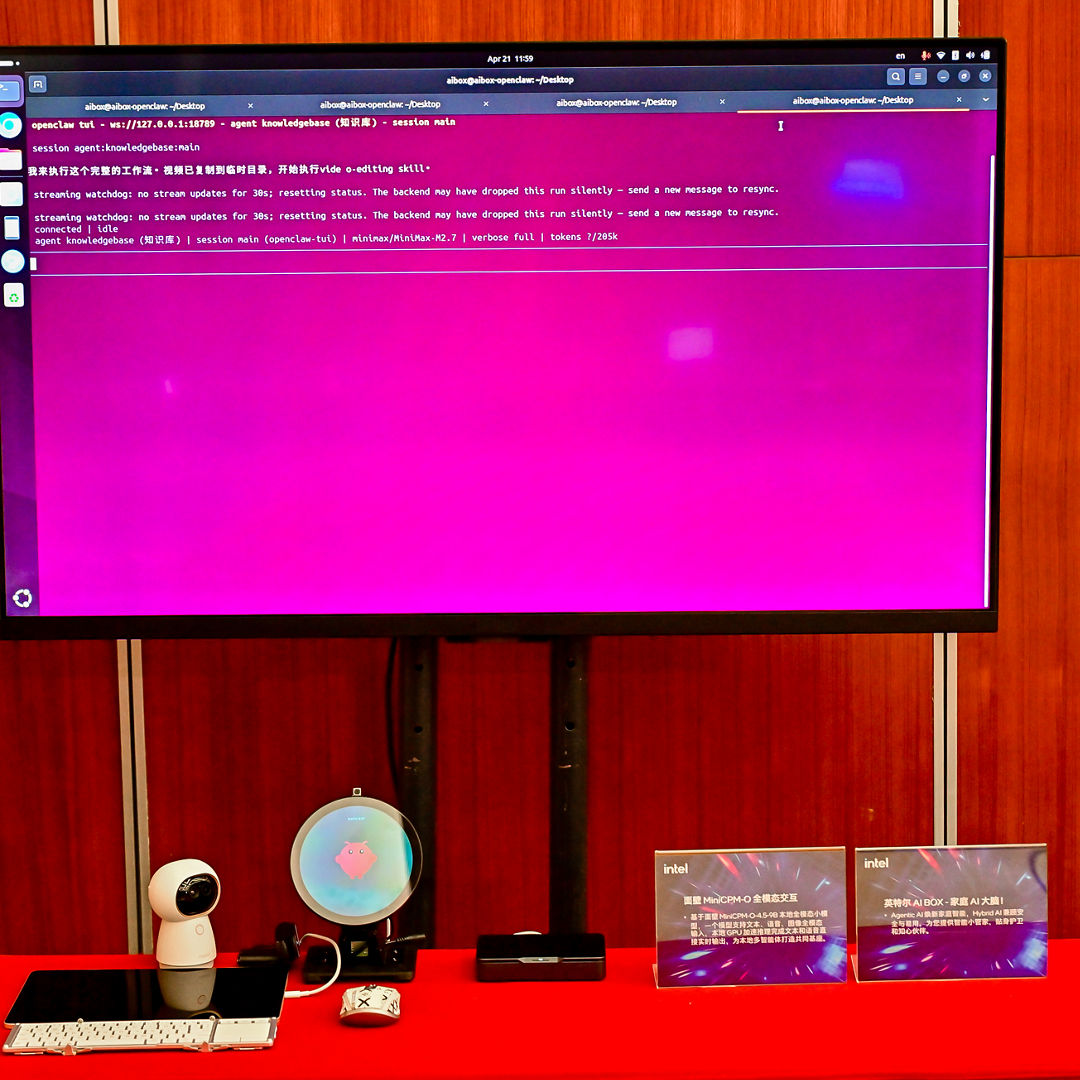 面壁MiniCPM-O全模态交互&英特尔AI-Box 家庭AI大脑_Intel Hybrid AI PRC_17