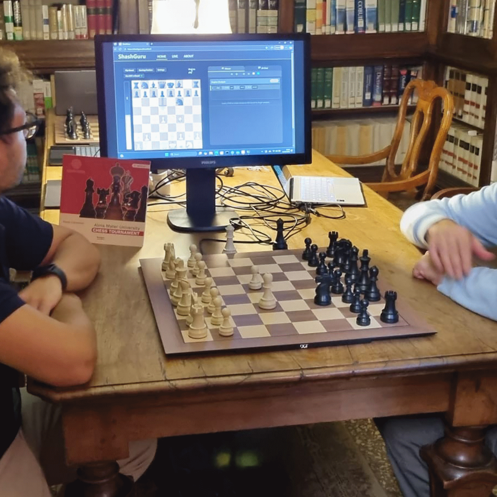 IA Agentic com tecnologia Intel analisa cada movimento dos jogadores de xadrez