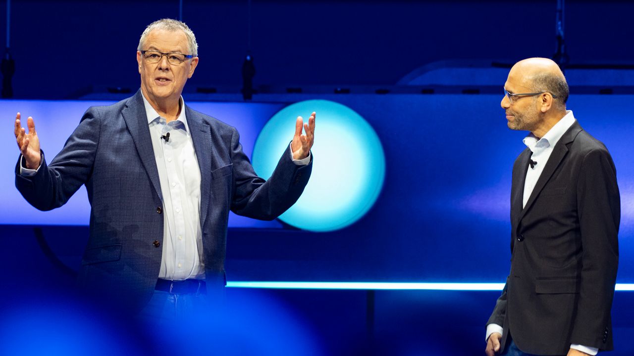 Intel’s Ricky Watts joins SAP President and Chief Product Officer of Autonomous Suites, Manoj Swaminathan on stage to discuss how Intel and SAP are working together to connect enterprise intelligence with Physical AI in the real world.