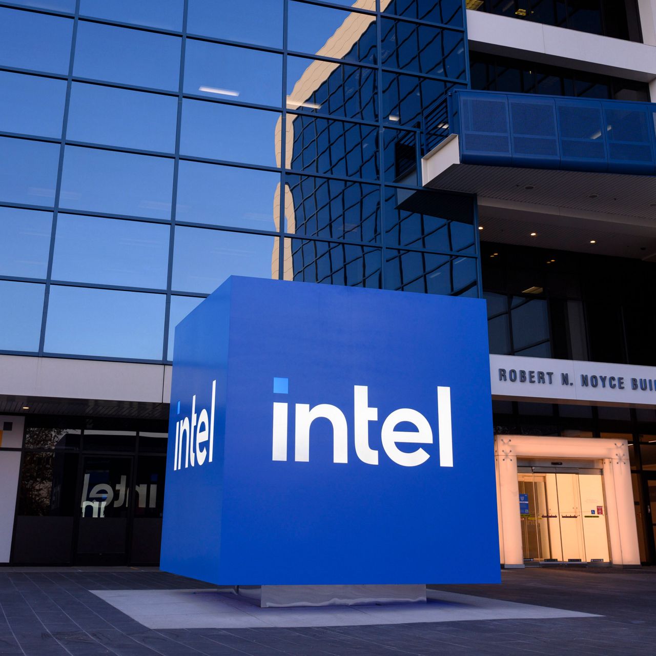 Image of Intel Santa Clara Headquarters.