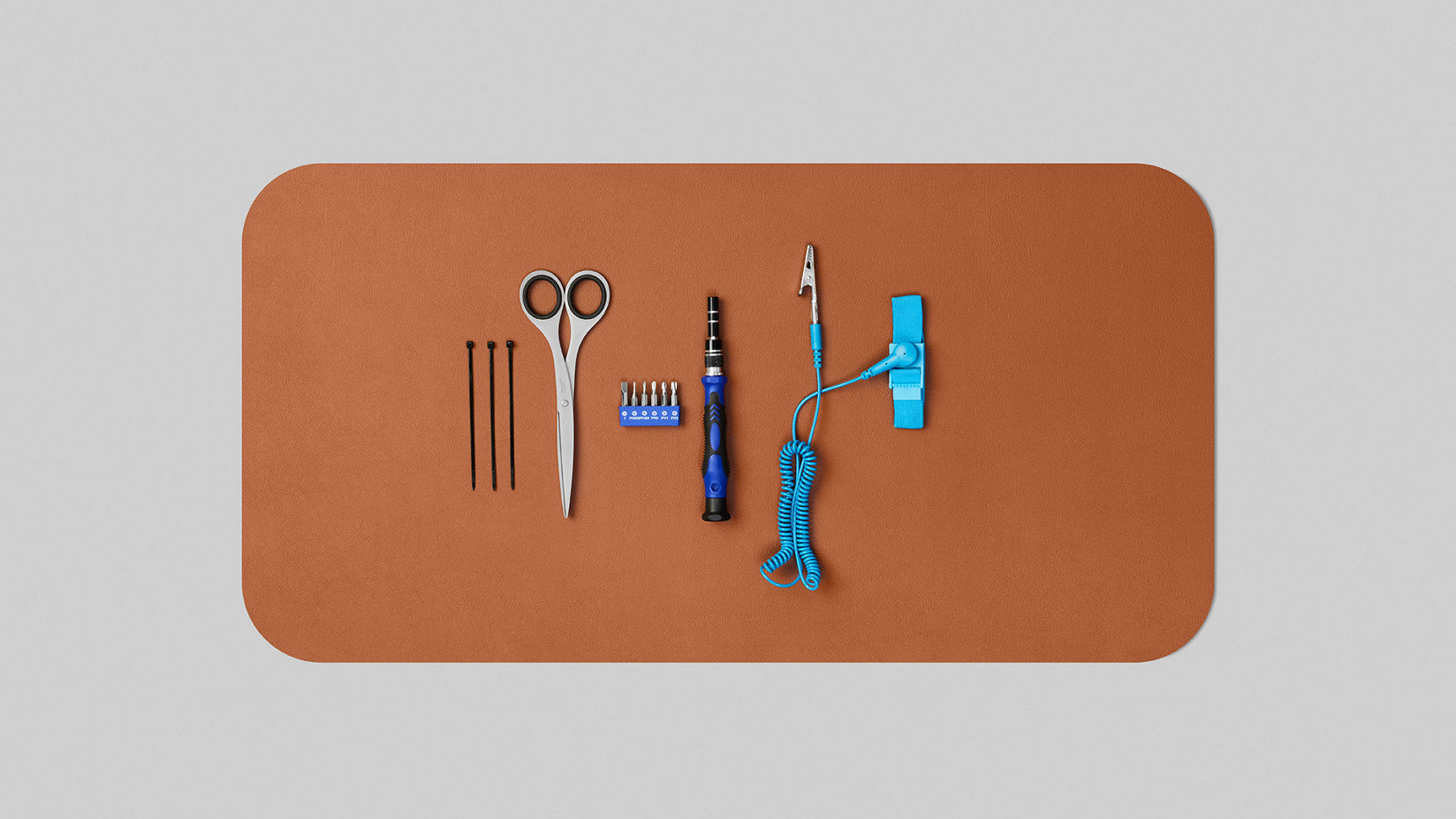 Photo of overhead PC build tools