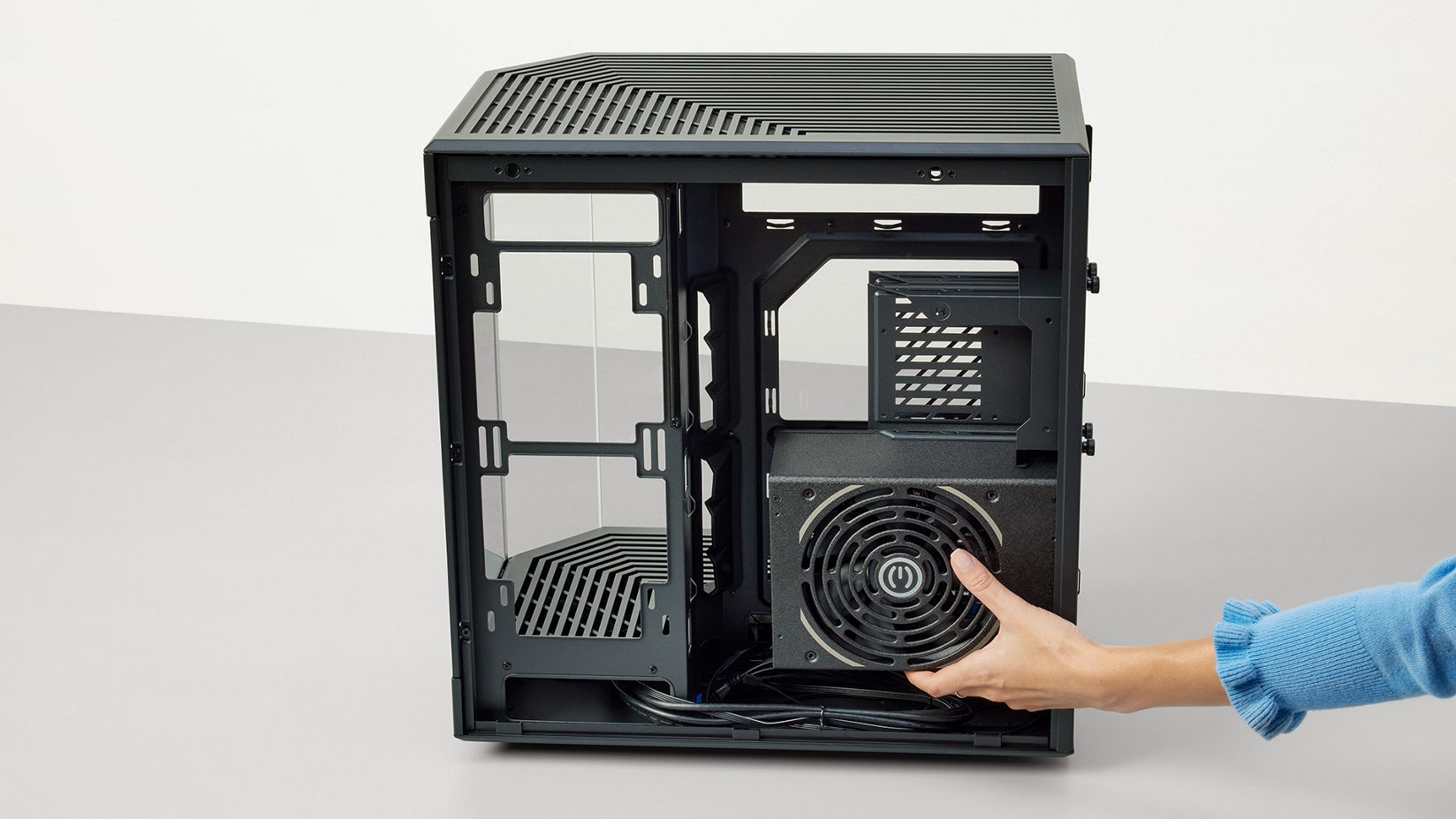 Photo of power supply installation