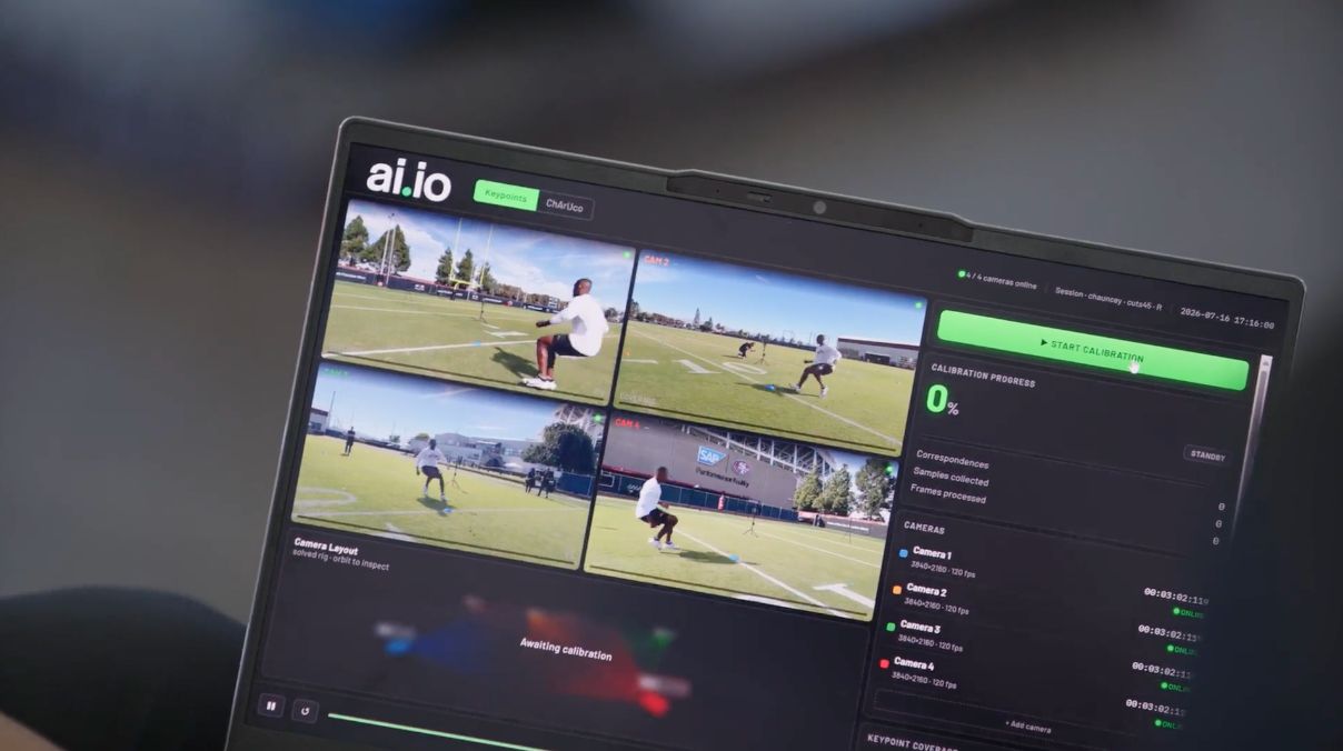 Overview image of ai.io software on device