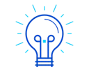 Lightbulb representing AI awareness and learning