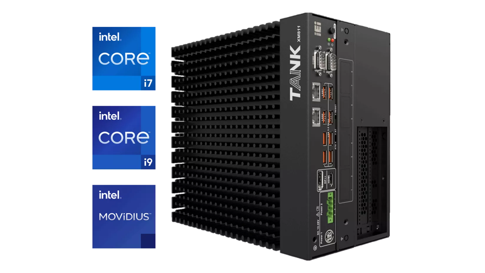 illustration of an IEI TANK X M 8 1 1 AI R P L A IoT Developer Kit