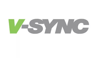 V sync logo