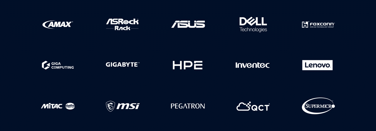 A sample list of 15 Intel partners. See the complete list at the Intel Partner Showcase.