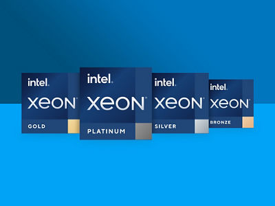 image of Intel xeon scalable badges